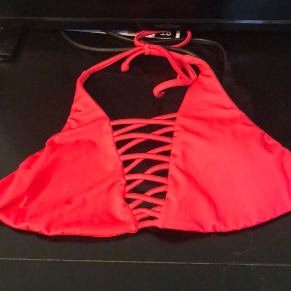 Halter bikini low cut top - Picture 1 of 2